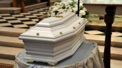 arienzo bimbo morto funerali 20 gennaio