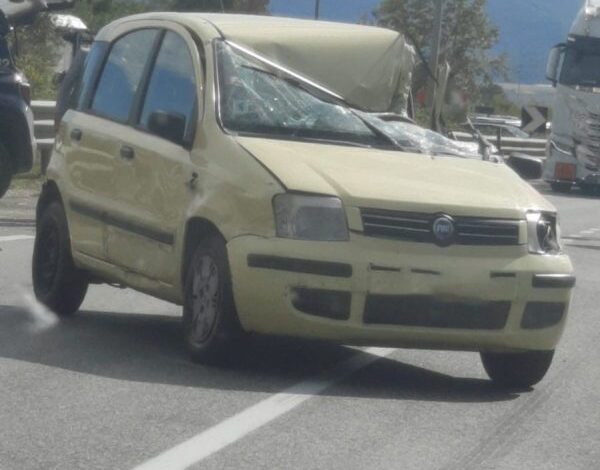 incidente stradale Caserta coinvolto operaio 19 ottobre
