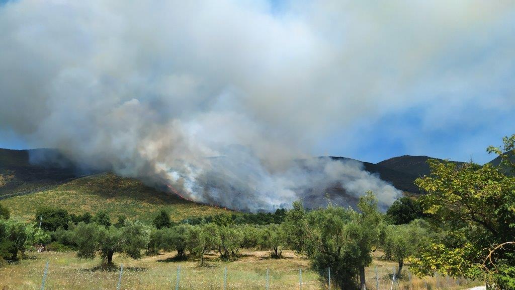 Monte Cesima appicca incendio 6 dicembre