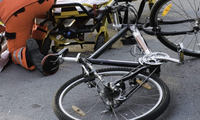 incidente san marco evangelista ciclista morto