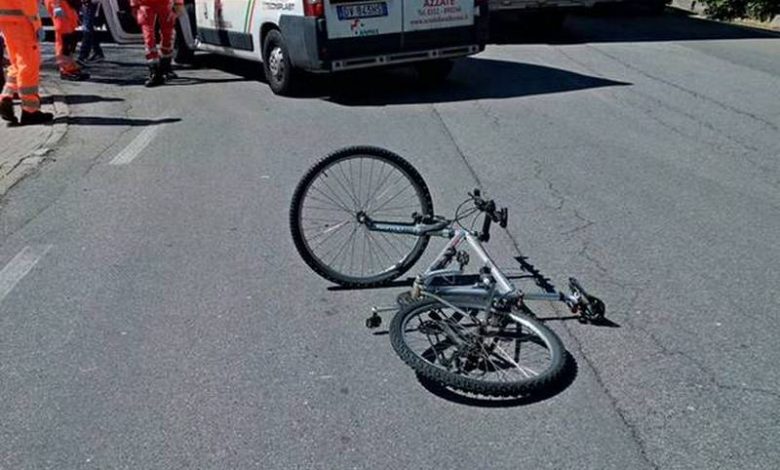 mondragone ciclista travolto auto oggi 17 febbraio