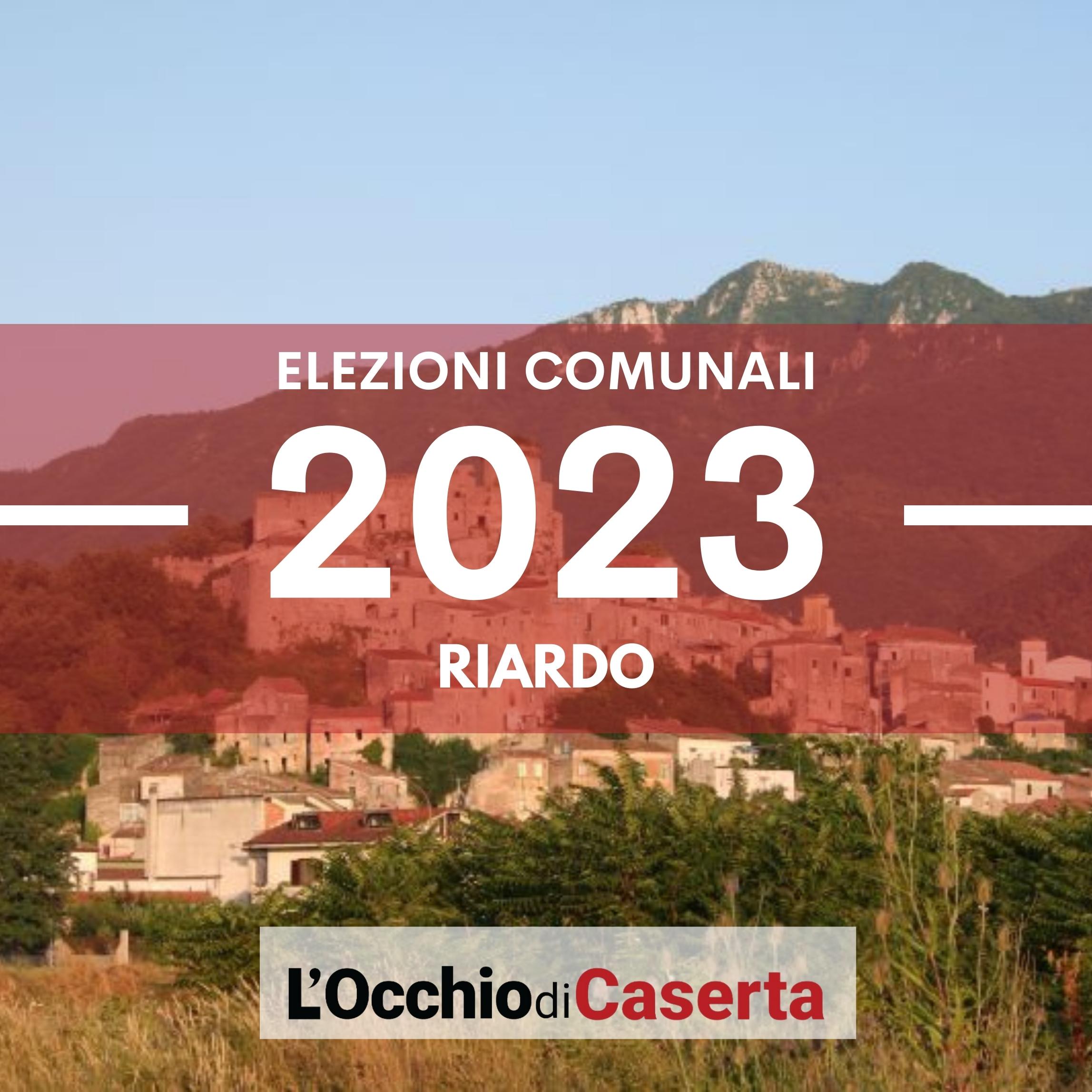 Elezioni comunali 2023 Riardo liste candidati