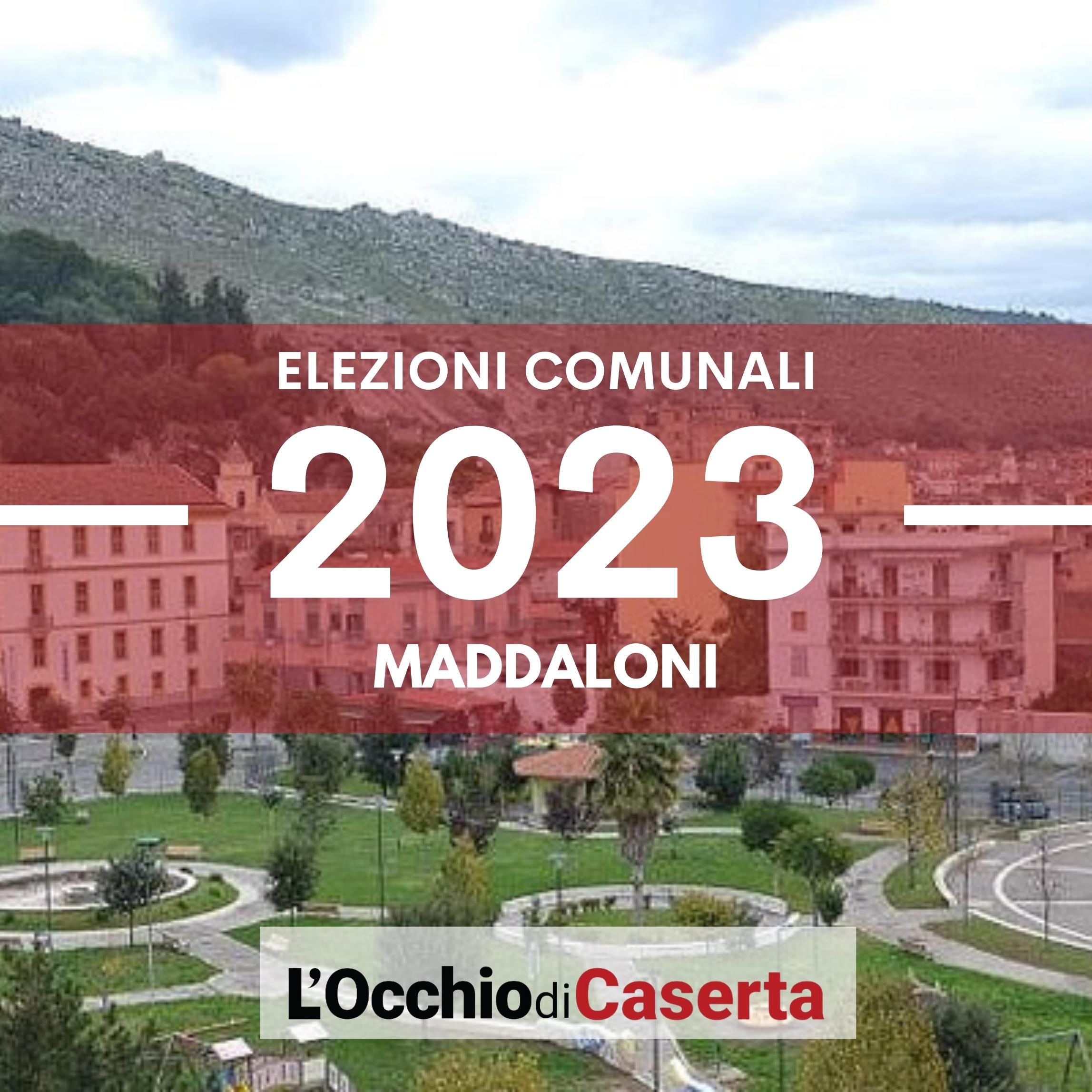 Elezioni comunali 2023 Maddaloni liste candidati