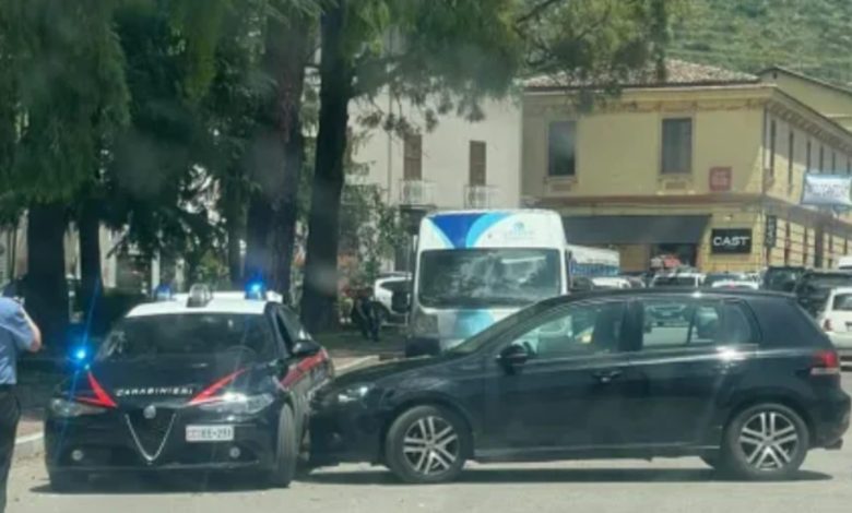 incidente Piedimonte Matese auto volante carabinieri