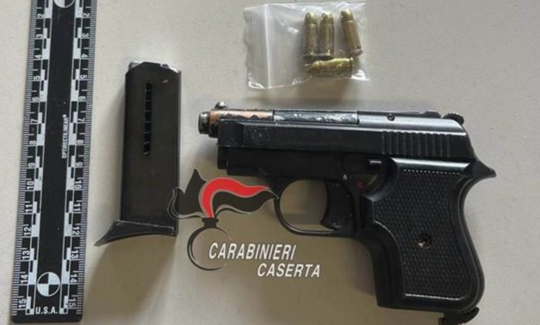 San Prisco possesso cocaina pistola arrestato