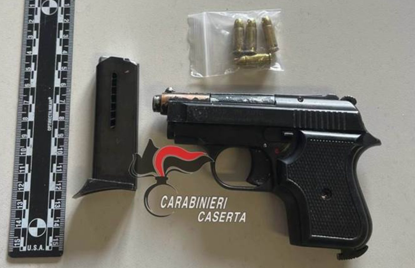 San Prisco possesso cocaina pistola arrestato